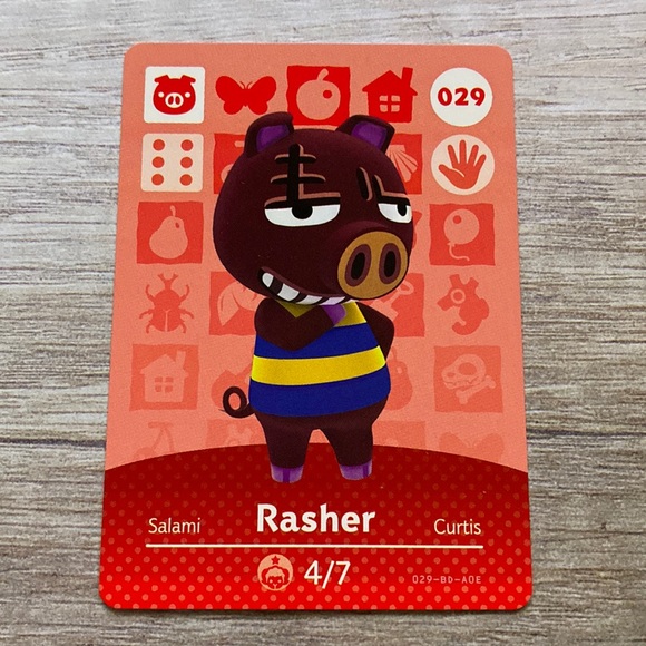 Genuine Animal Crossing Amiibo Card Rasher - Picture 1 of 5